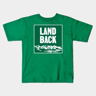 Land Back - Native / Indigenous Kids T-Shirt